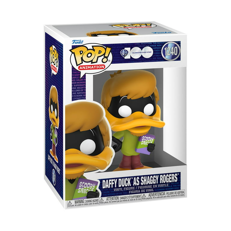 Looney Tunes X Scooby-Doo Daffy Duck as Shaggy Rogers vinyl figure