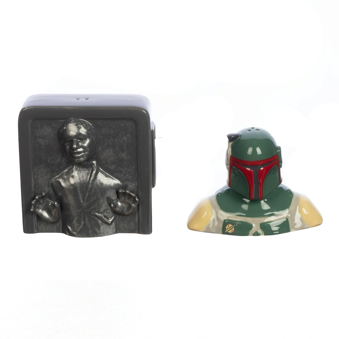 Star Wars The Empire Strikes Back sculpted ceramic salt & pepper set