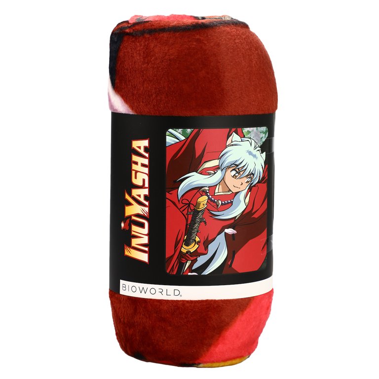 Inuyasha fleece throw blanket