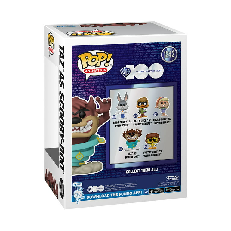 Looney Tunes X Scooby-Doo Taz as Scooby vinyl figure