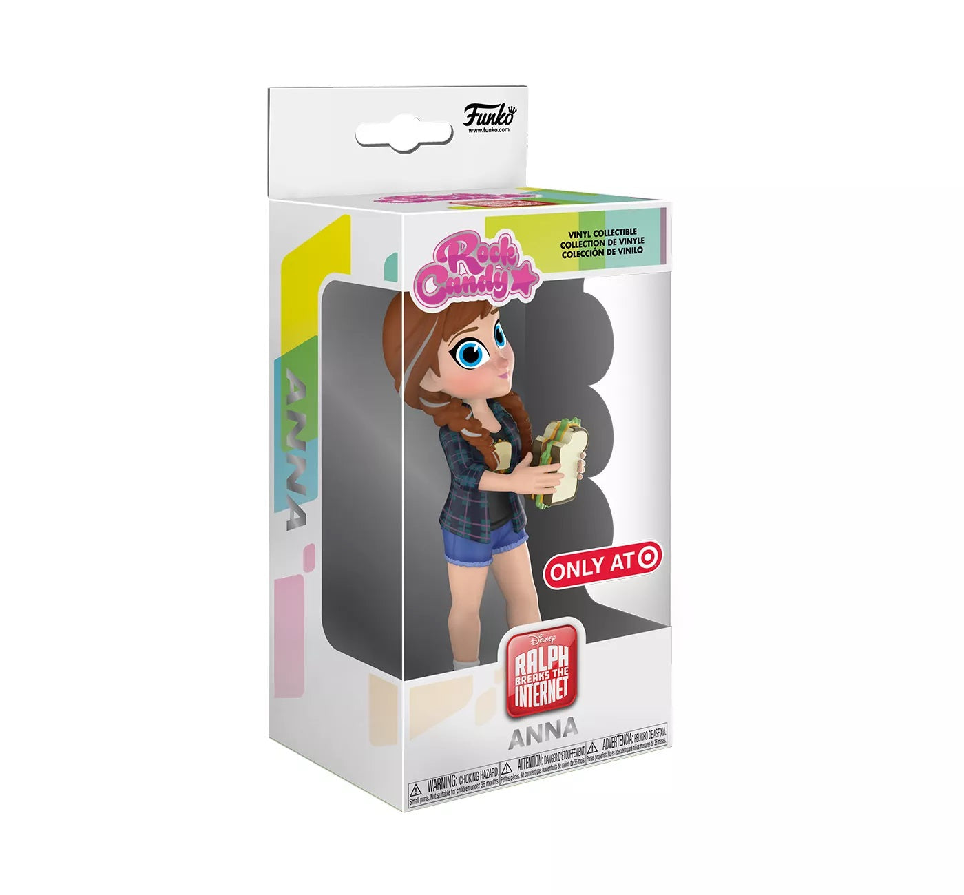 Rock Candy Comfy Princesses Anna vinyl figure