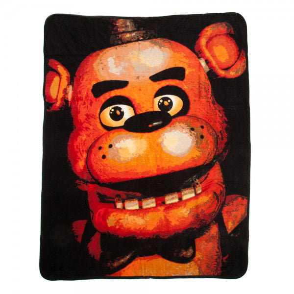 Five Nights At Freddys fleece throw blanket