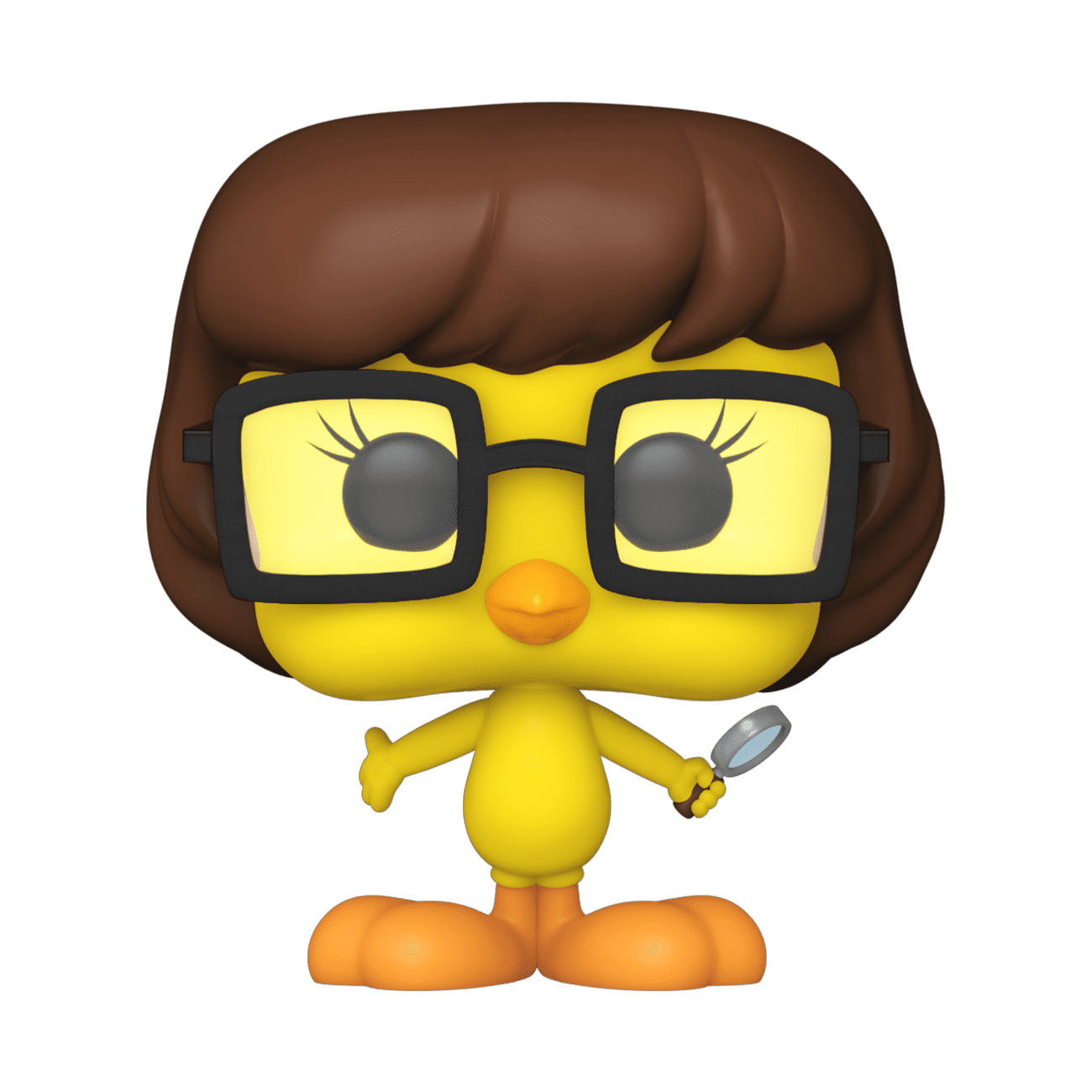 Looney Tunes X Scooby-Doo Tweety Bird as Velma Dinkley vinyl figure