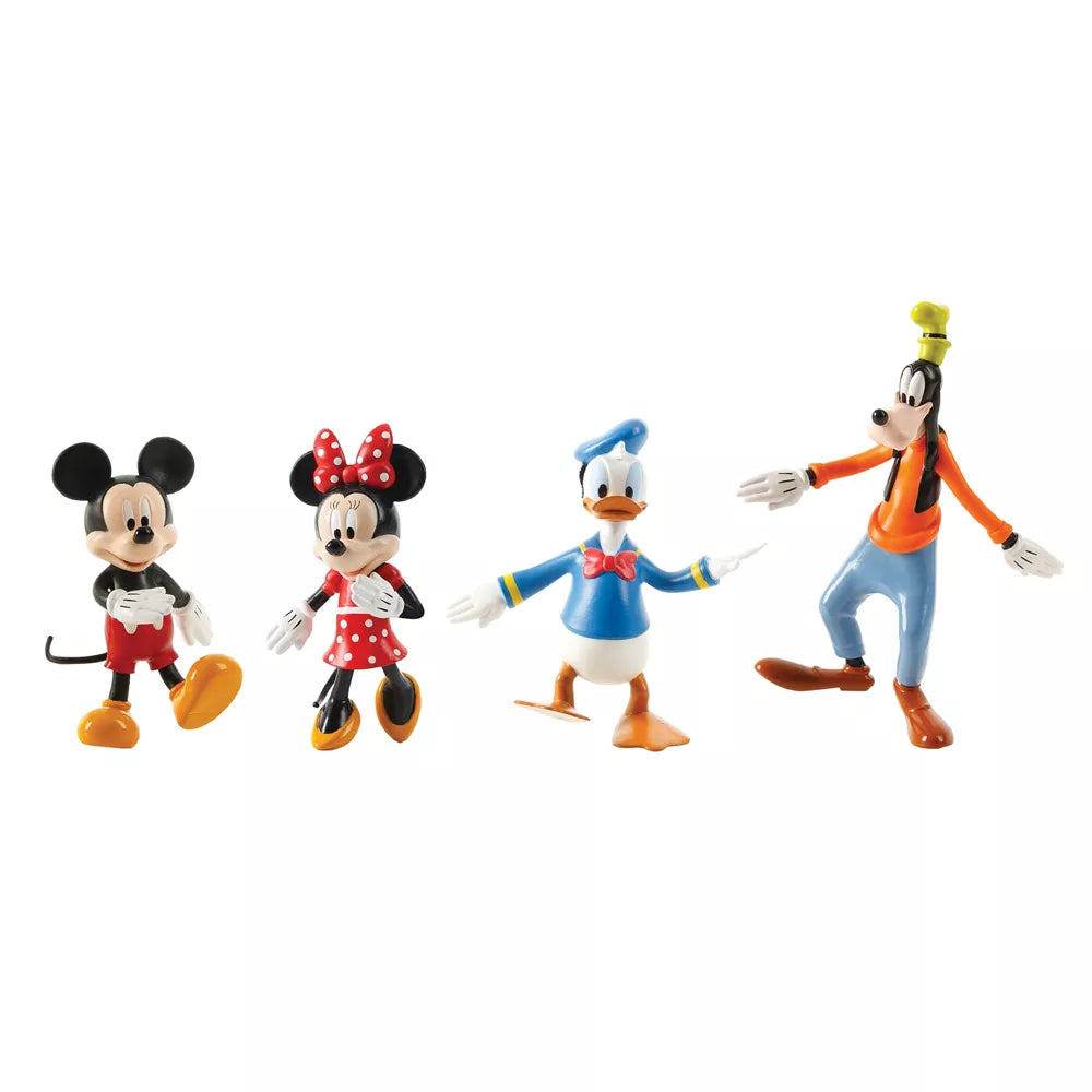 Mickey and Friends 4 figure boxed set