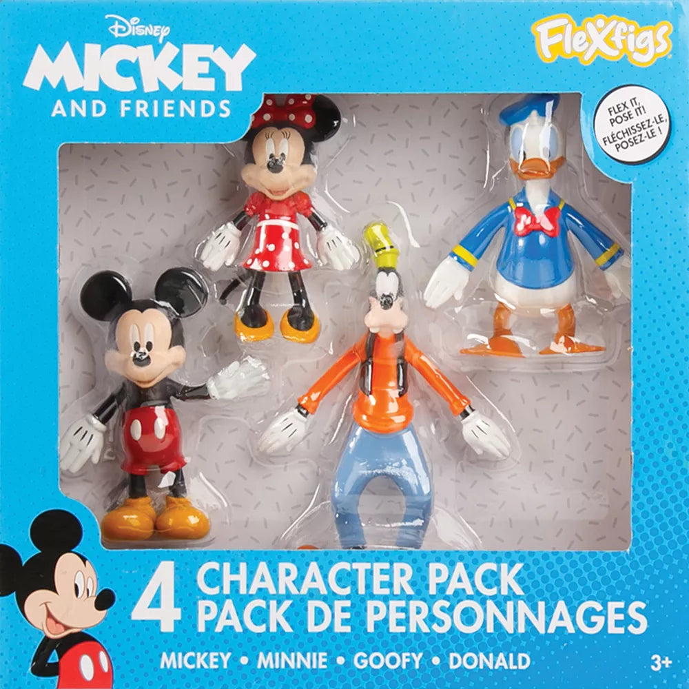 Mickey and Friends 4 figure boxed set