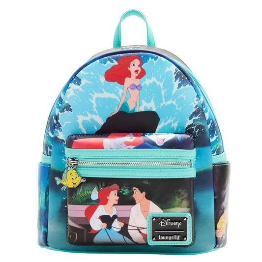 The Little Mermaid Scenes mini backpack