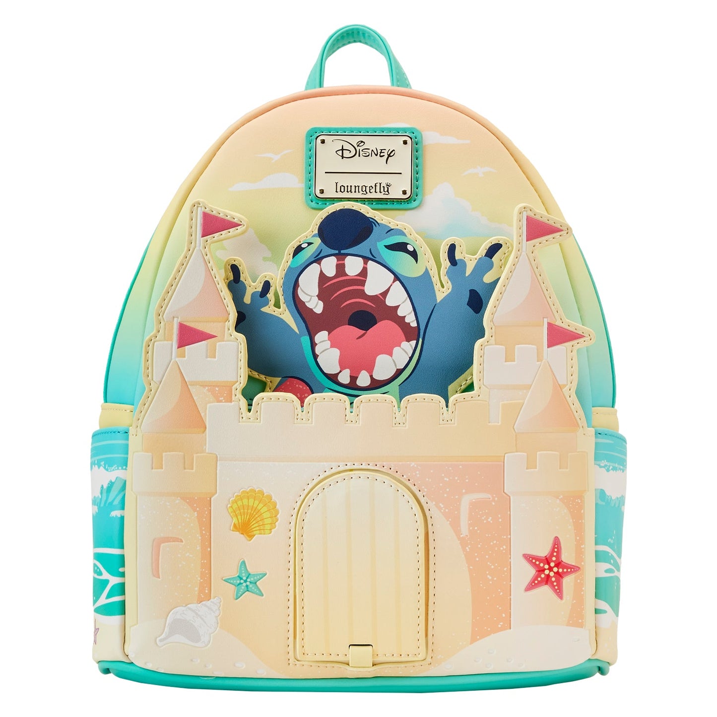 Stitch Sandcastle Beach Surprise mini backpack