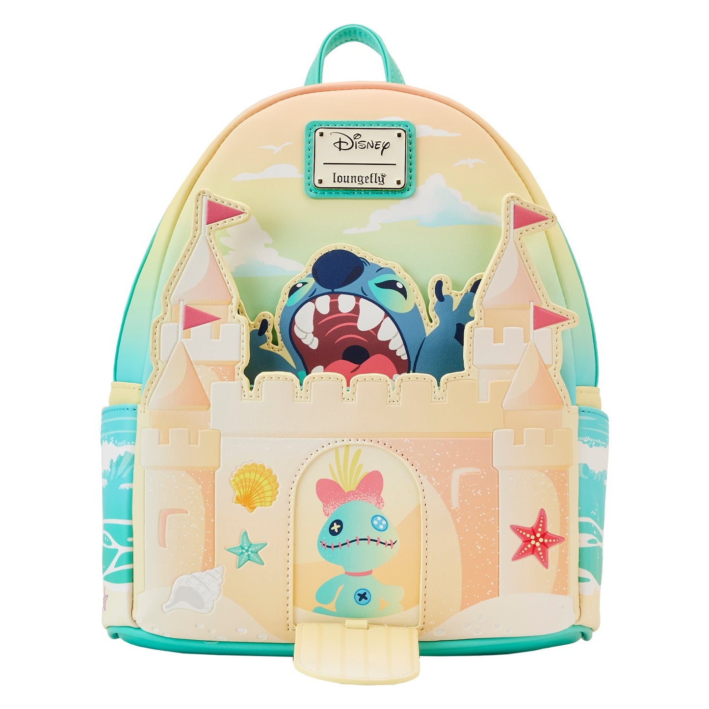 Stitch Sandcastle Beach Surprise mini backpack