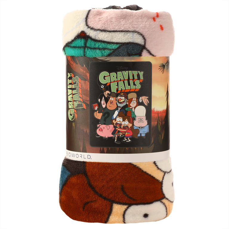 Gravity Falls fleece throw blanket