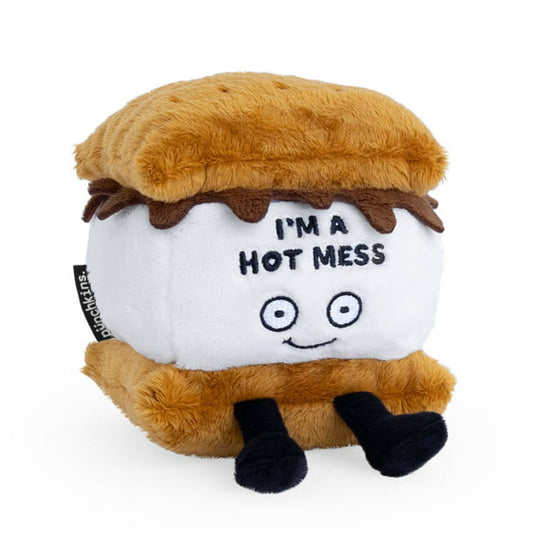 "I'm a Hot Mess" Smore's plush