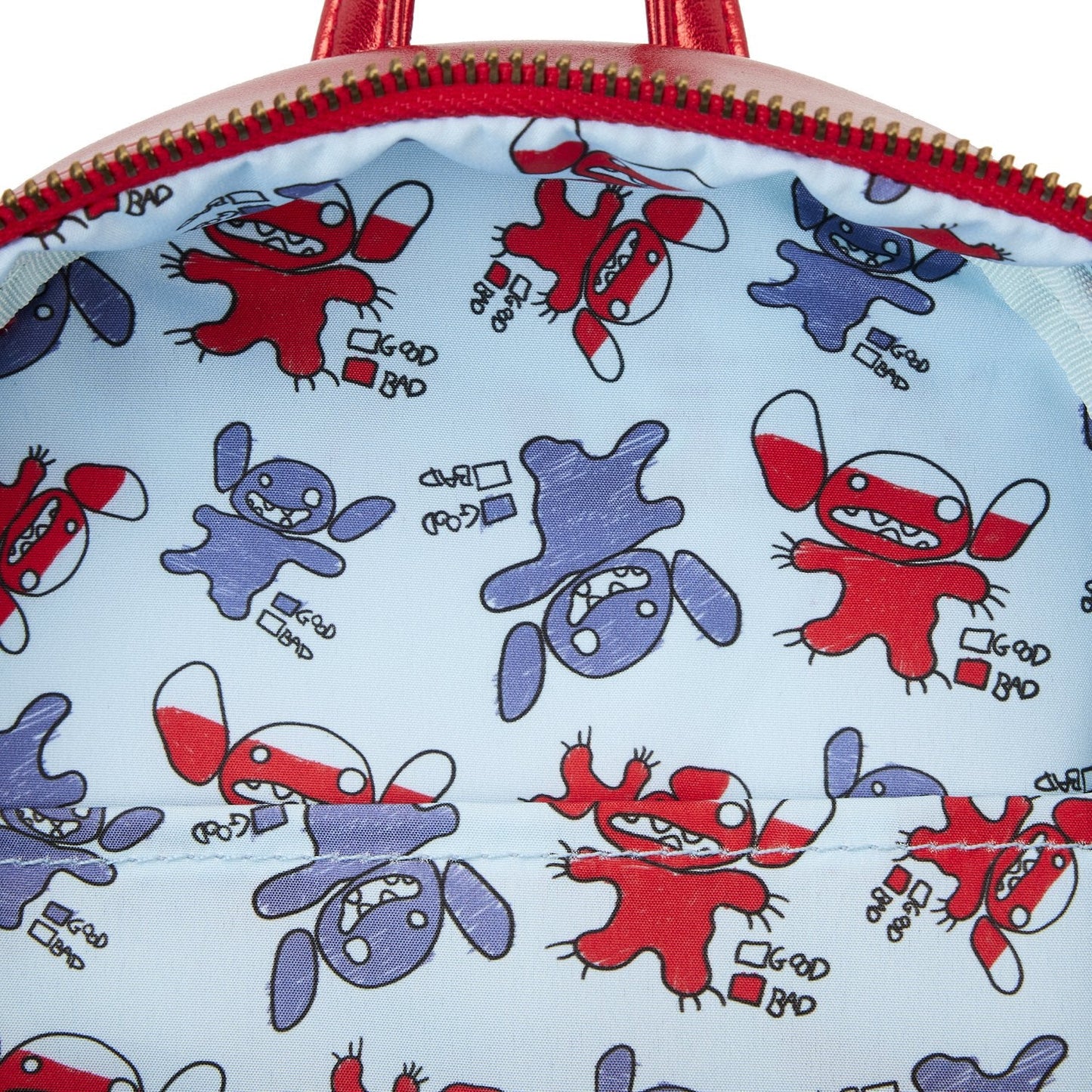 Stitch Devil cosplay mini backpack