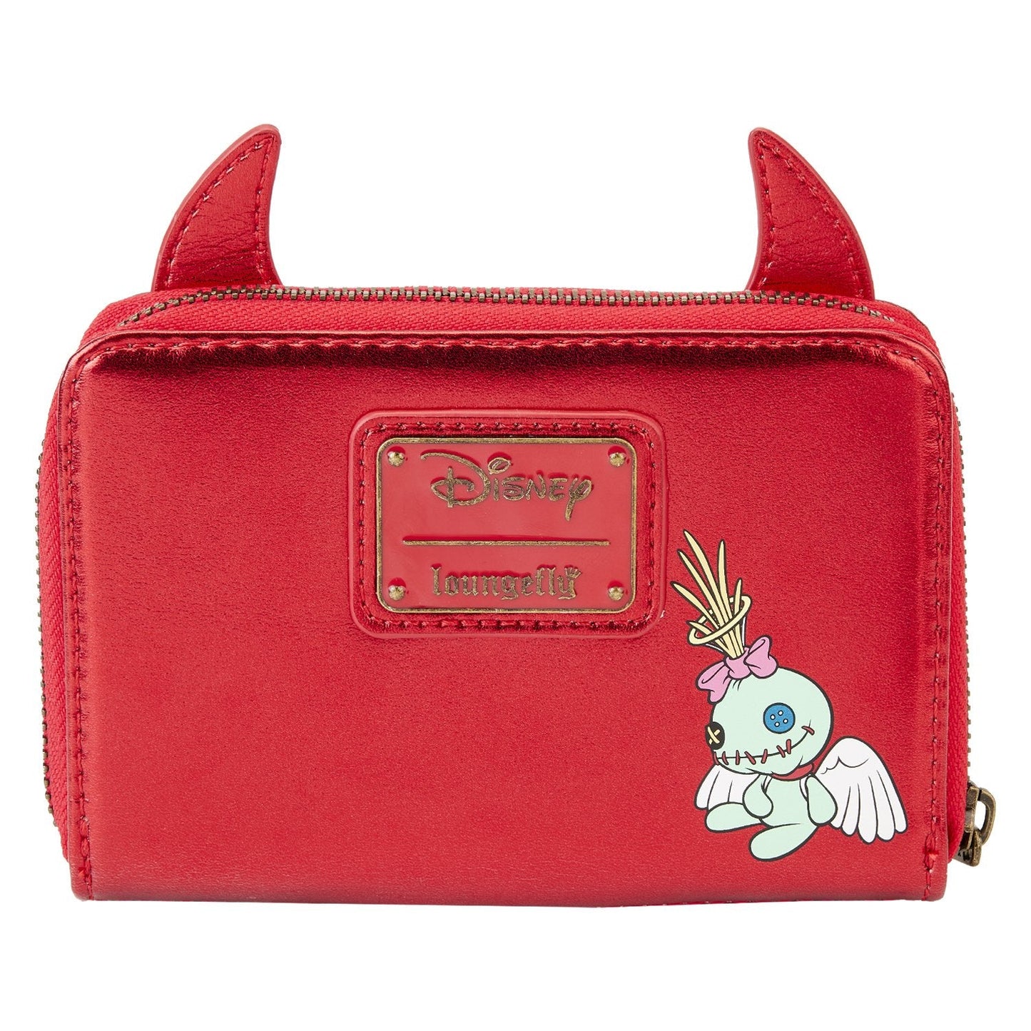 Stitch Devil cosplay zip-around wallet