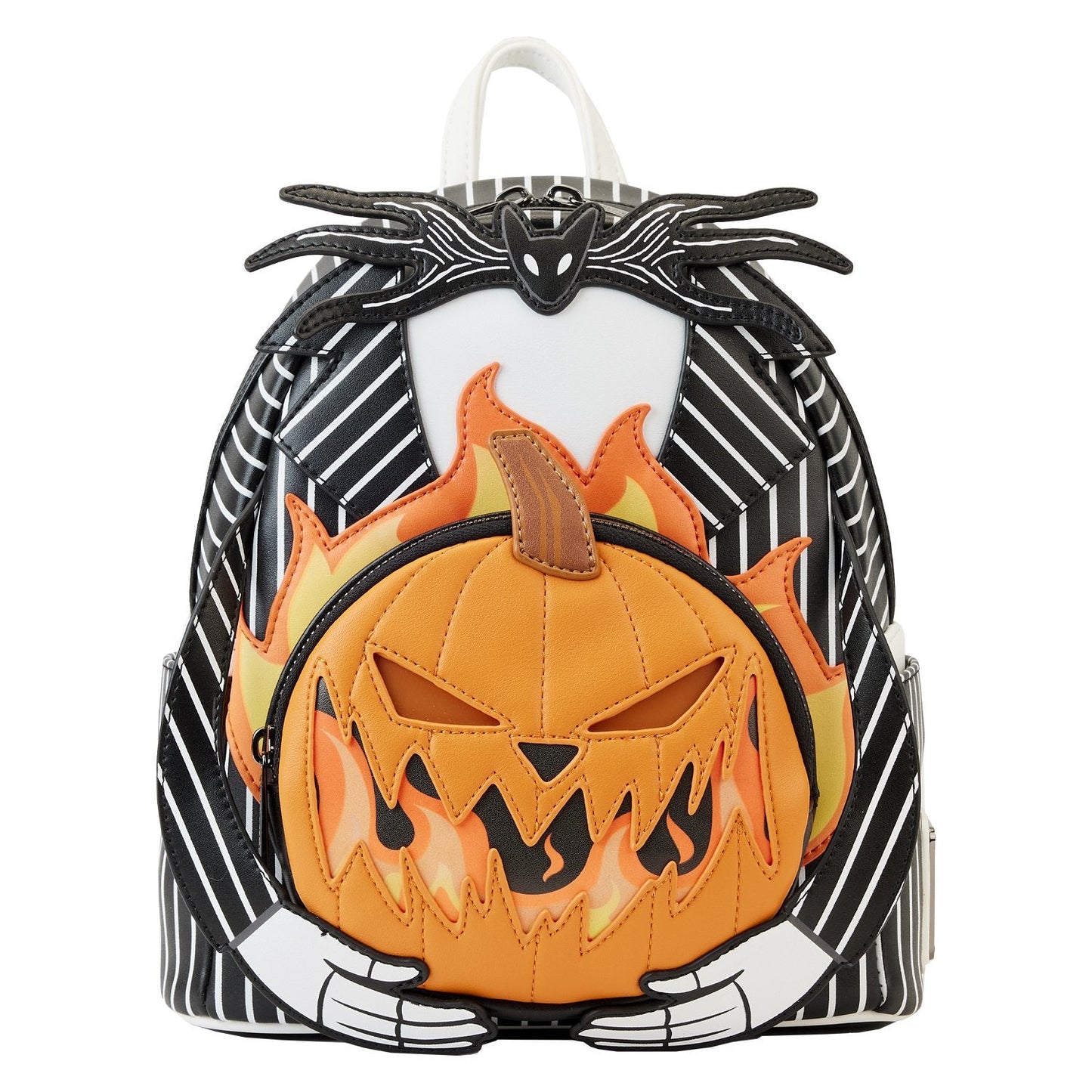 Nightmare Before Christmas Jack Pumpkin Glow Head mini backpack