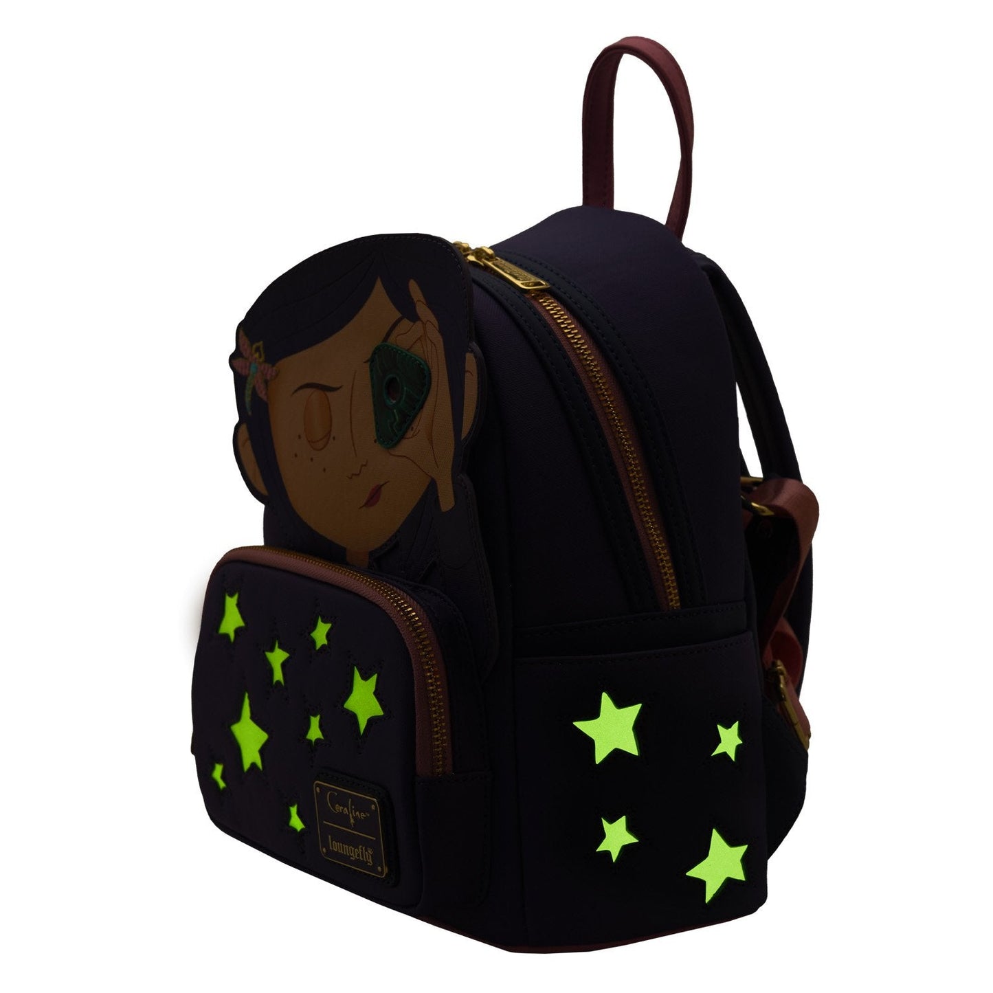 Coraline Stars cosplay mini backpack