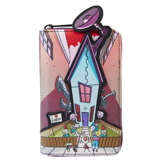 Invader Zim Secret Lair Zip around wallet