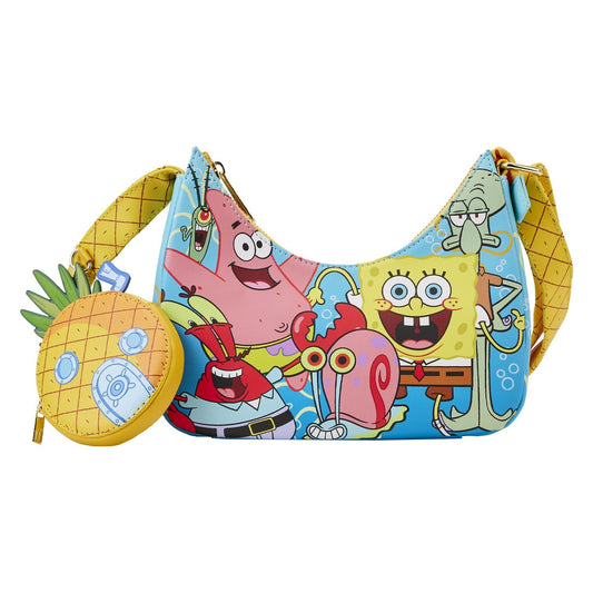 SpongeBob SquarePants group shot crossbody bag