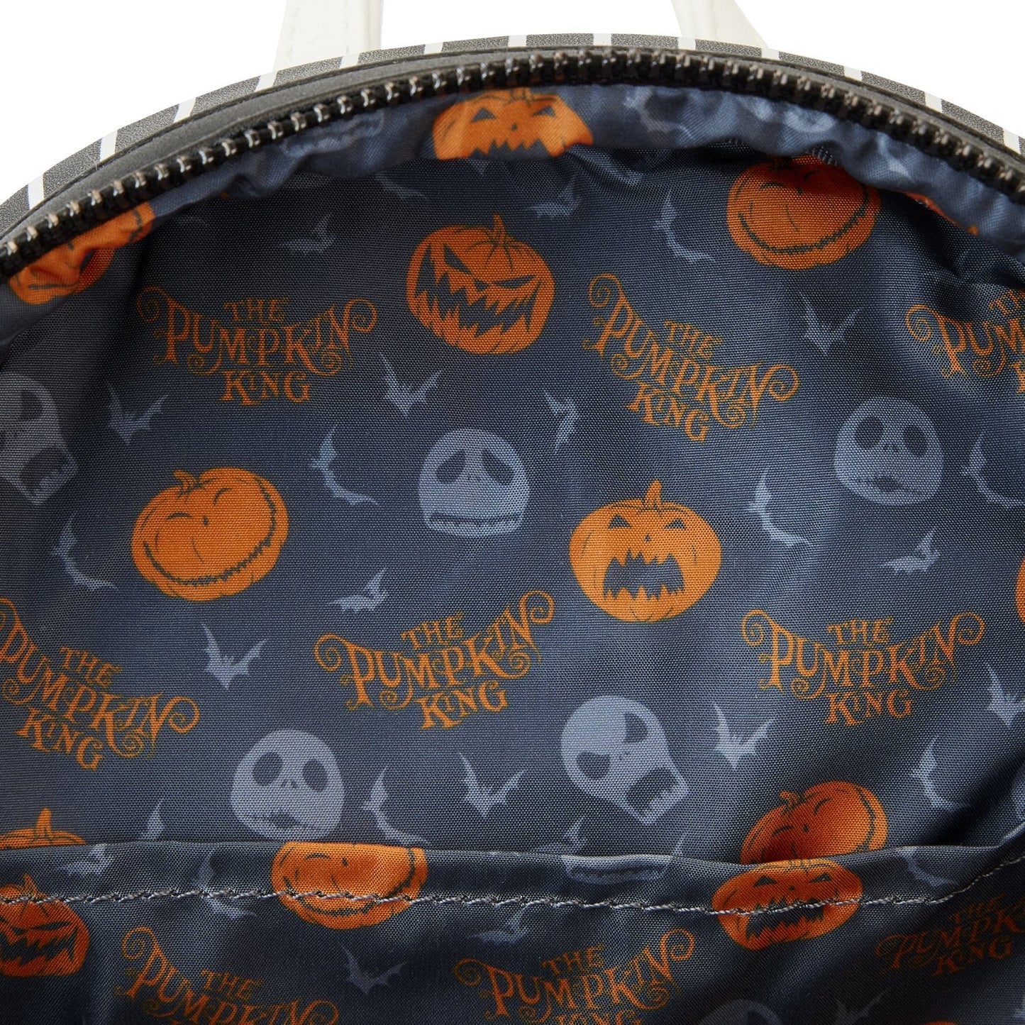 Nightmare Before Christmas Jack Pumpkin Glow Head mini backpack