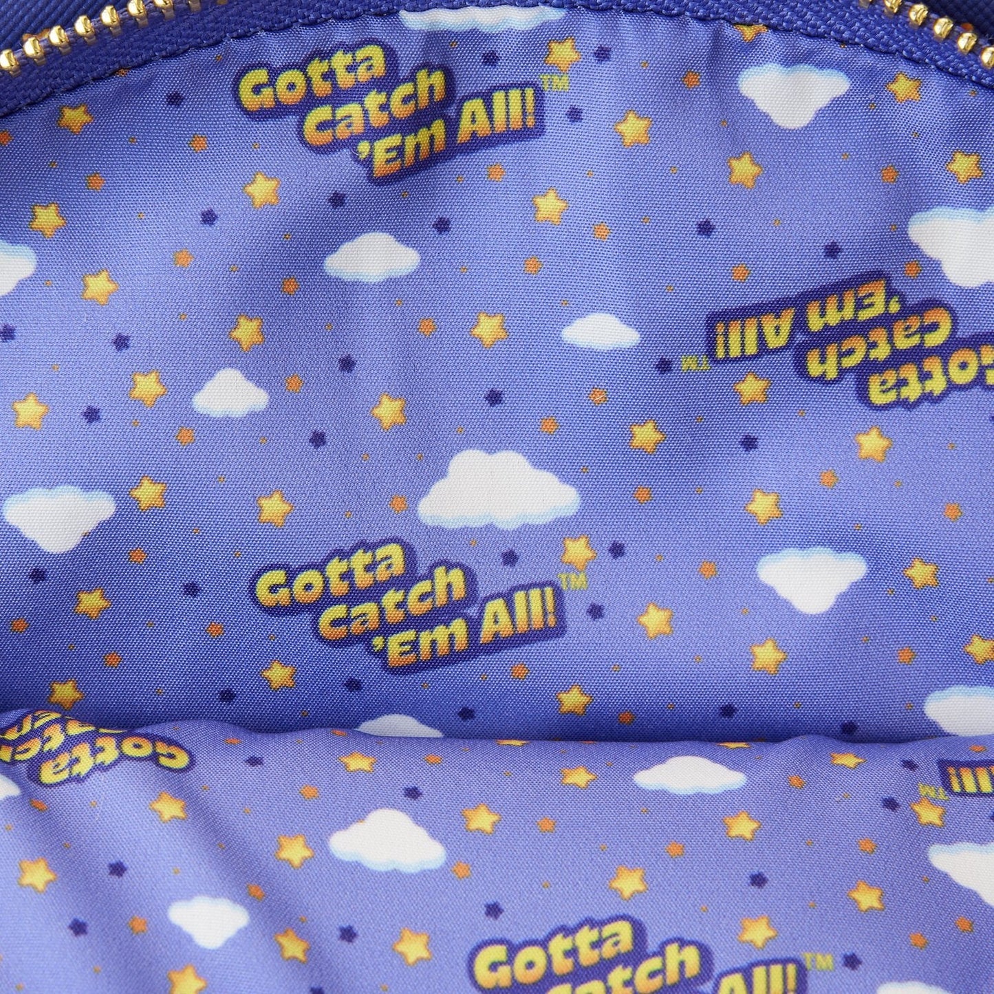 Sleeping Pikachu and Friends mini backpack