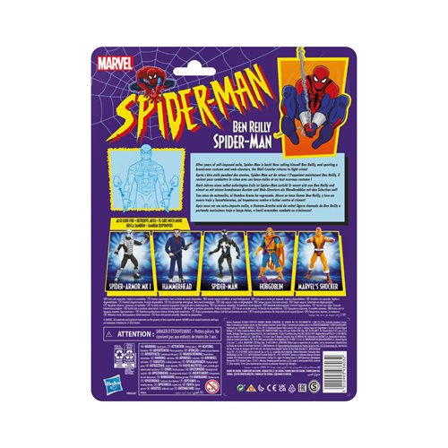 Spider-Man Retro Marvel Legends Ben Reilly action figure