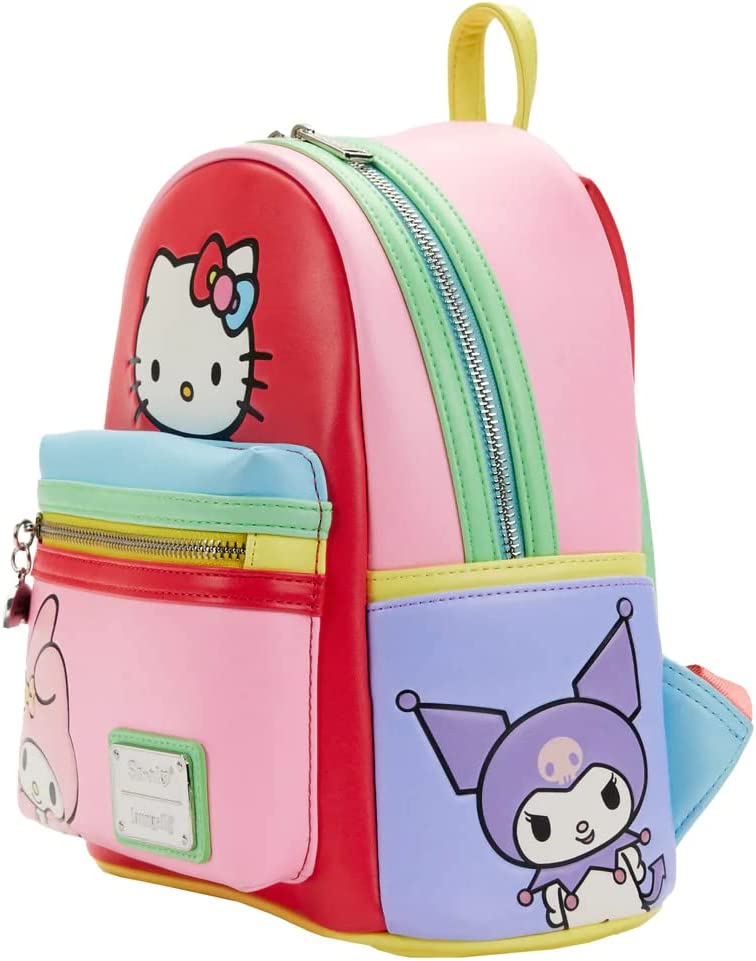 Hello Kitty and Friends color block mini backpack