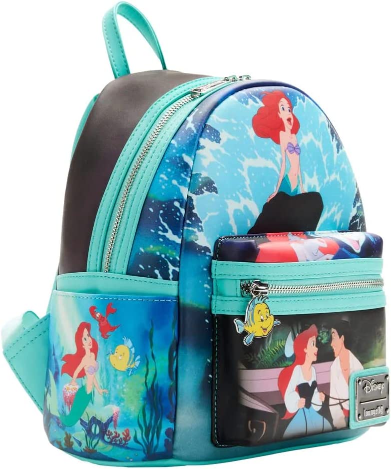 The Little Mermaid Scenes mini backpack