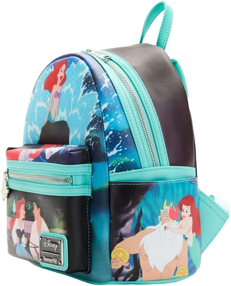 The Little Mermaid Scenes mini backpack