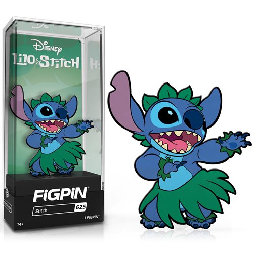 Hula Dancing Stitch from Lilo & Stitch enamel pin