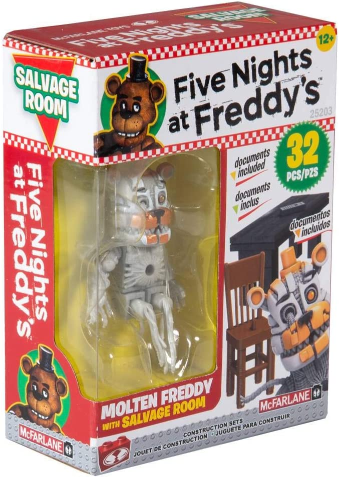 Five Nights At Freddy's The Salvage Room micro construction set