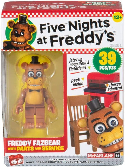 Five Nights At Freddy's Parts and Services micro construction set