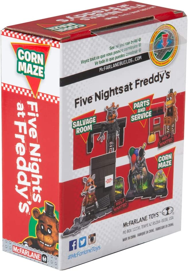 Five Nights At Freddy's Corn Maze micro construction set