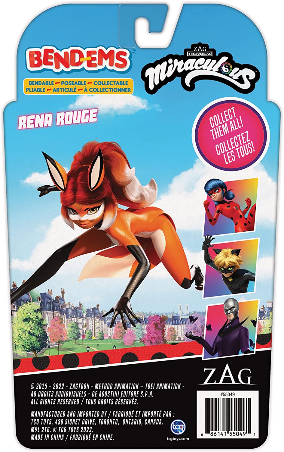 Rena Rouge from Miraculous bendable figure