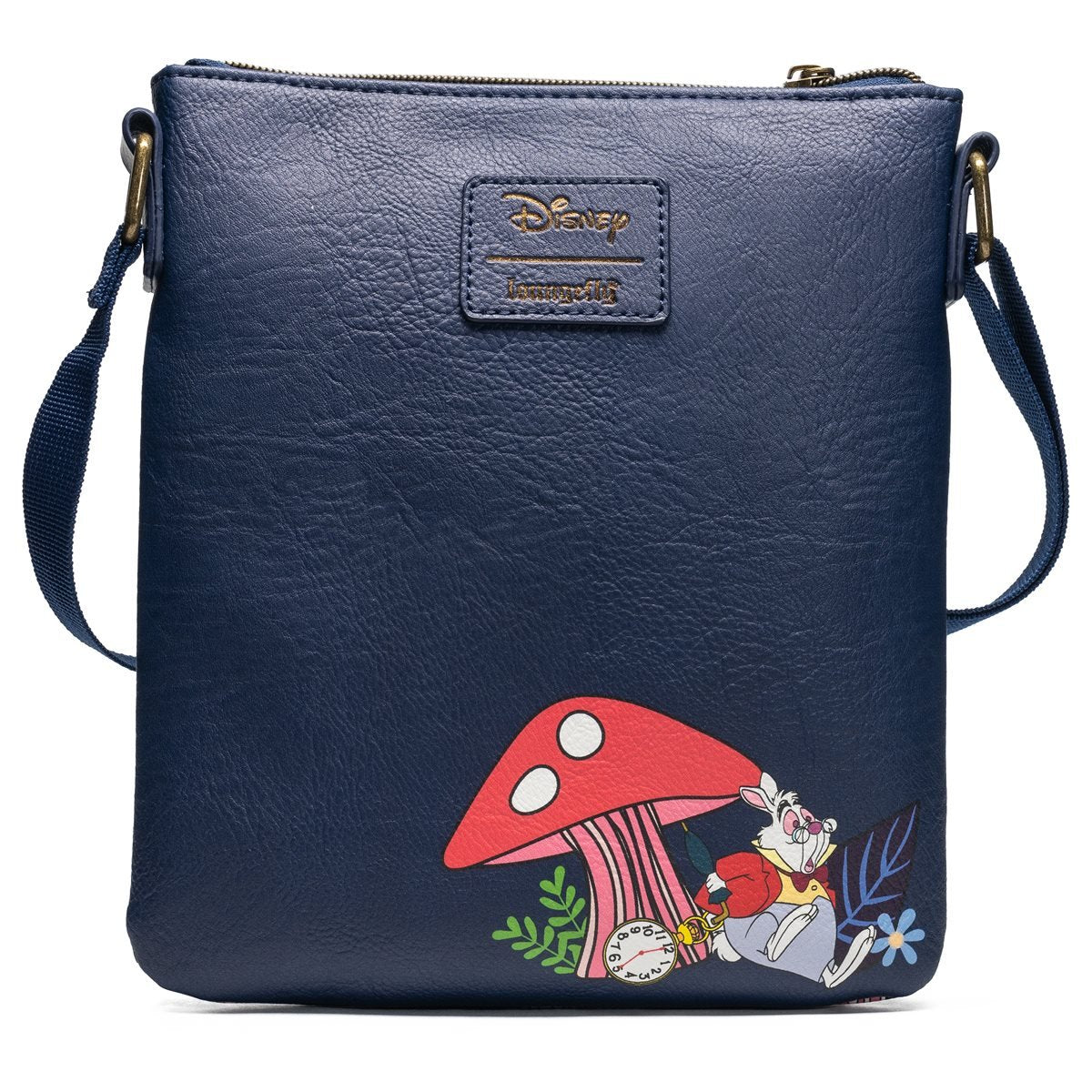 Alice in Wonderland passport bag