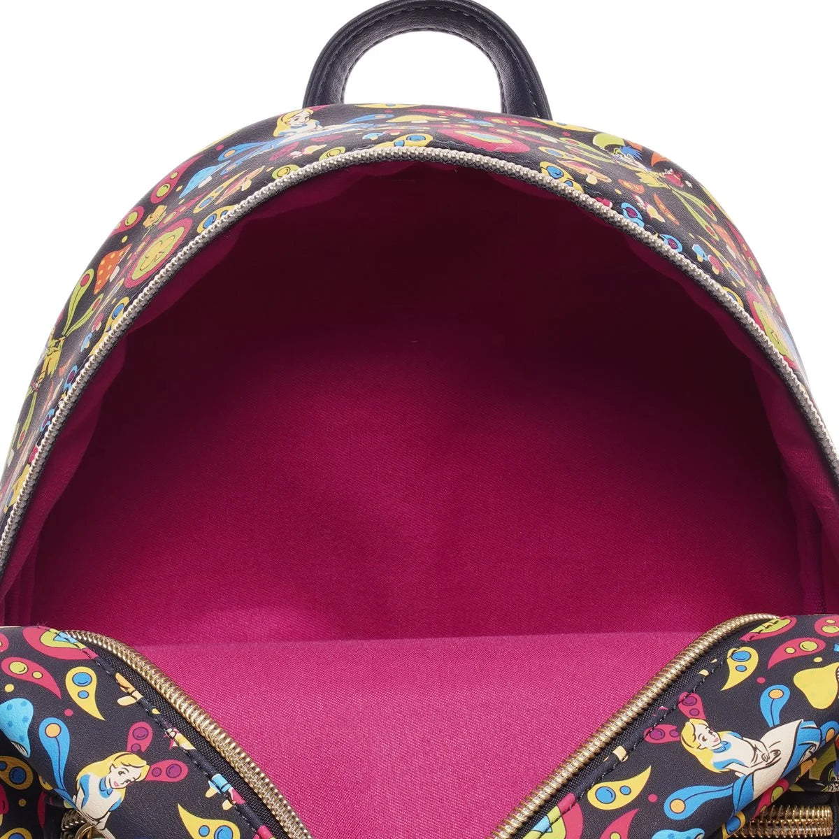 Alice in Wonderland retro mini backpack
