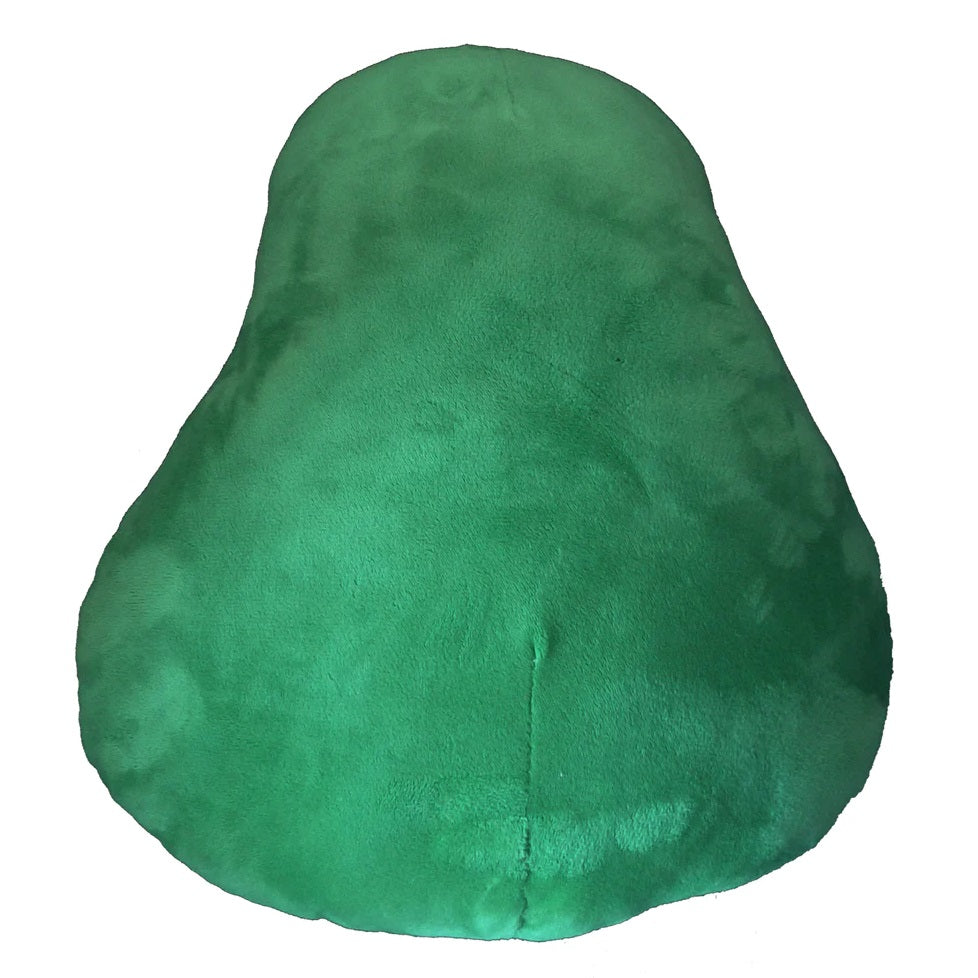 Avocado plush cushion