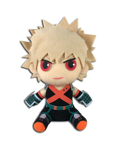Bakugo from My Hero Academia sitting plush