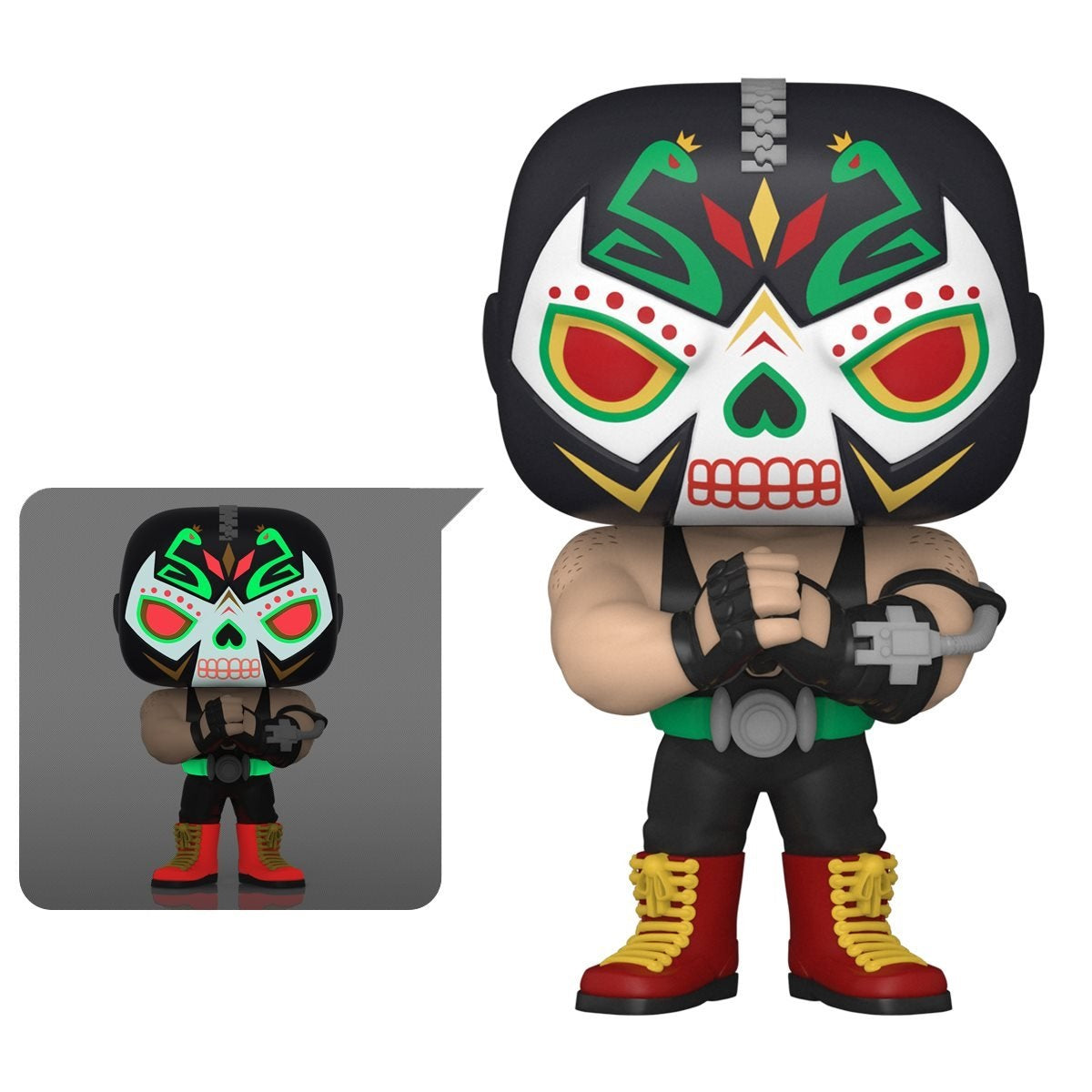 Dia de los DC Bane Glow in the Dark vinyl figure