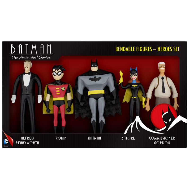 The New Batman Adventures TV Series "Heroes" bendable box set