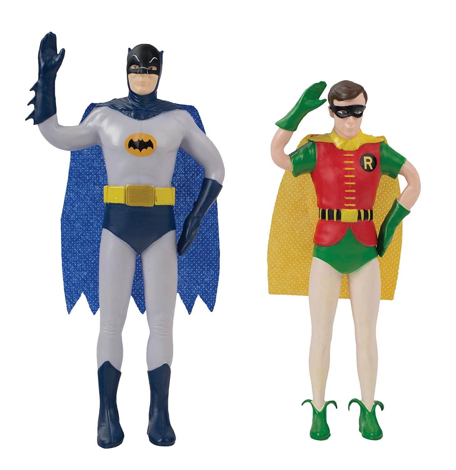 1966 Batman and Robin bendable figure set Casay LLC