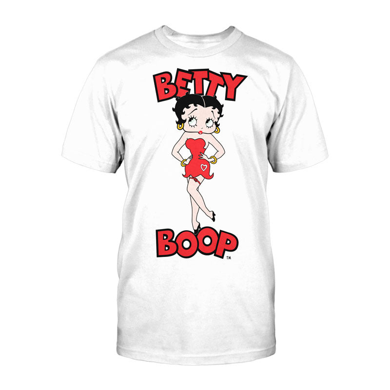 Betty Boop Basic white T-Shirt