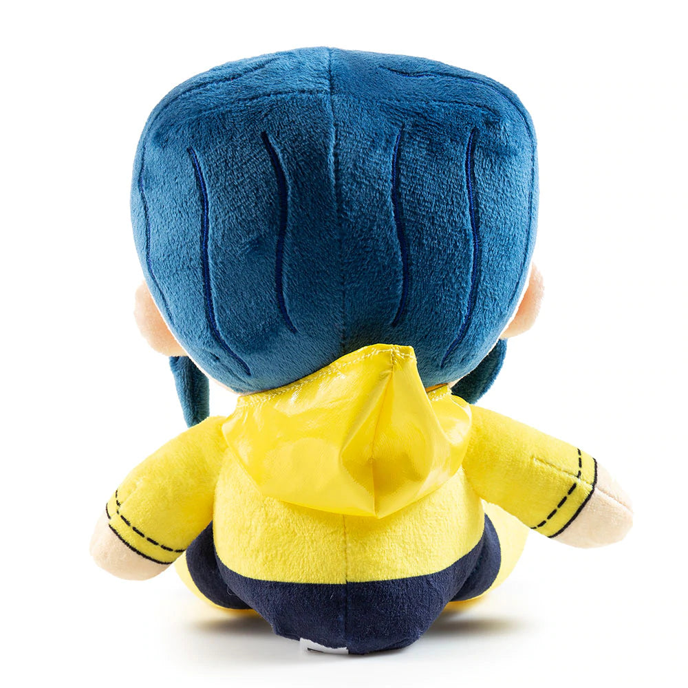 Coraline plush with button eyes