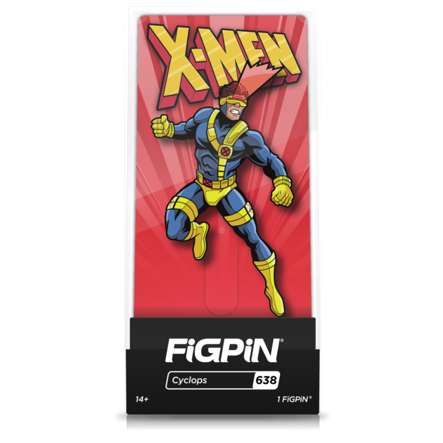 Cyclops from X-Men Animated Series enamel pin