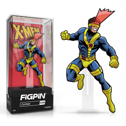 Cyclops from X-Men Animated Series enamel pin