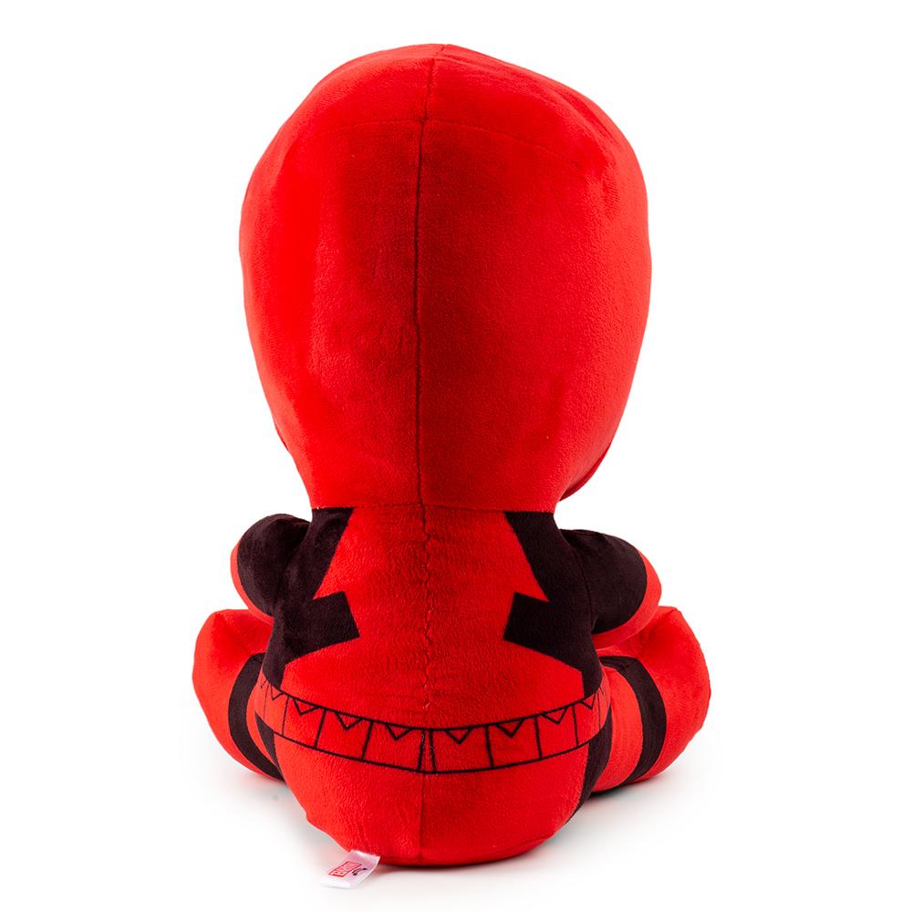 Deadpool with unicorn plush