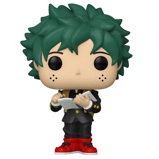 Deku in Middle School uniform from My Hero Academia vinyl figure