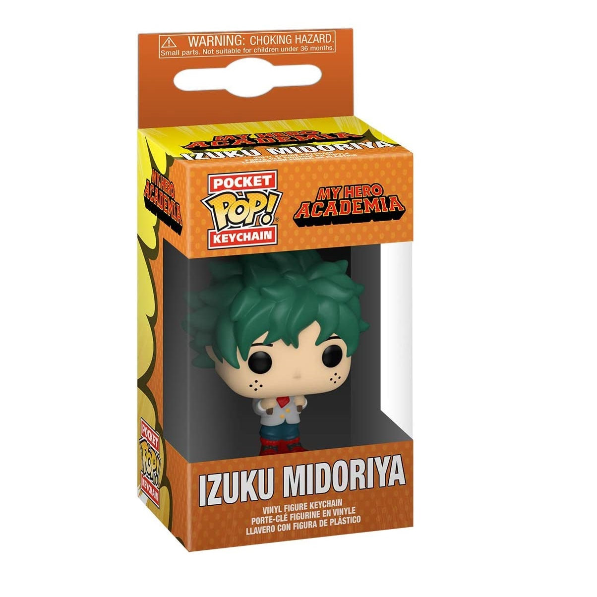 Izuku Midoriya (Deku) from My Hero Academia keychain