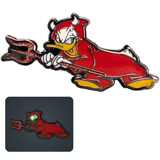Halloween Devil Donald enamel pin
