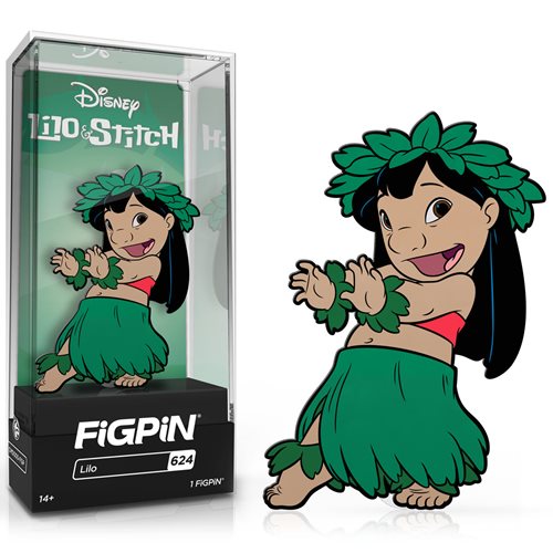 Hula Dancing Lilo from Lilo & Stitch enamel pin