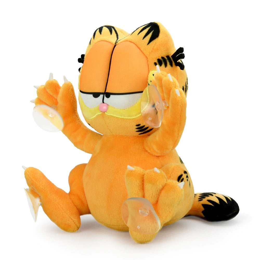 Garfield "Relaxed" plush with suction cups