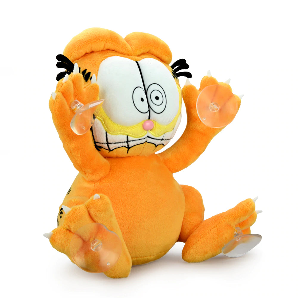 Garfield "Scared" with suction cups