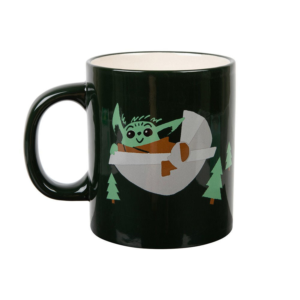 The Mandalorian Grogu 16 oz. ceramic mug